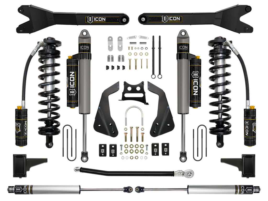 05-07 Ford F-250/F-350 4-5.5 Inch Coilover Conversion System ICON Vehicle Dynamics-1