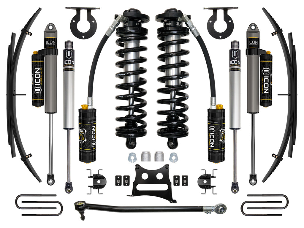 2017-2023 Ford F-250/F-350 Super Duty 4WD 2.5-3 Inch Lift Coilover Conversion System ICON Vehicle Dynamics-5