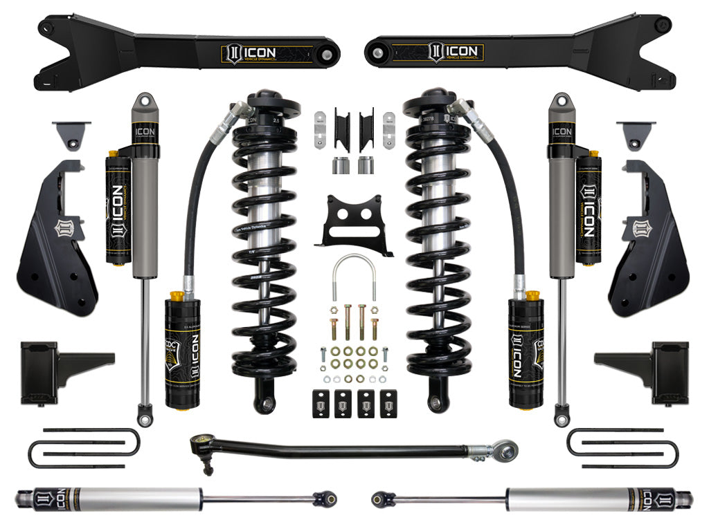 17-22 Ford F250/F350 4-5.5 Inch Lift Suspension System W/Radius Arm ICON Vehicle Dynamics-7