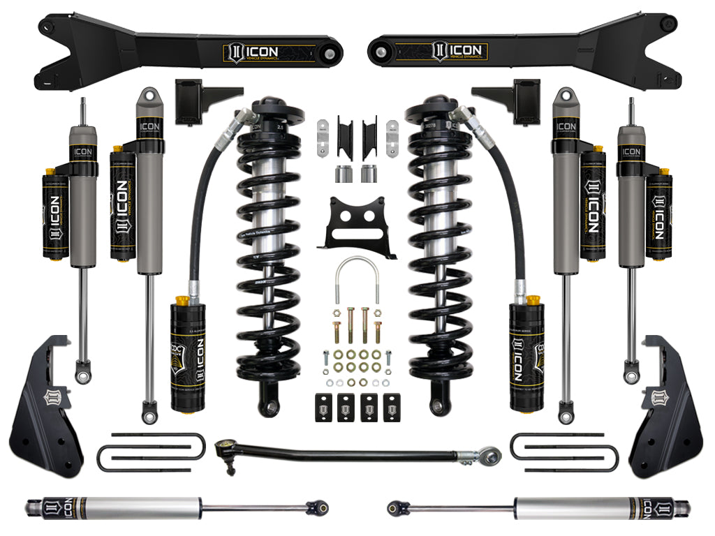 17-22 Ford F250/F350 4-5.5 Inch Lift Suspension System W/Radius Arm ICON Vehicle Dynamics-3