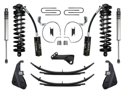 2023-2025 Ford F-250/F-350 Super Duty 4WD 4-5.5 Inch Lift Coilover Conversion System W/ Expansion Packs ICON Vehicle Dynamics-52