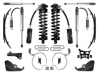 2023-2025 Ford F-250/F-350 Super Duty 4WD 4-5.5 Inch Lift Coilover Conversion System W/ Expansion Packs ICON Vehicle Dynamics-47