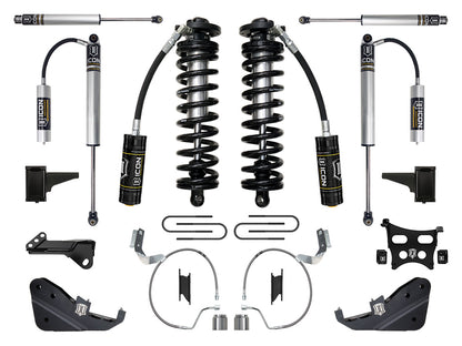 2023-2025 Ford F-250/F-350 Super Duty 4WD 4-5.5 Inch Lift Coilover Conversion System ICON Vehicle Dynamics-47
