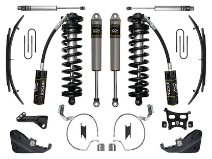 2023-2025 Ford F-250/F-350 Super Duty 4WD 4-5.5 Inch Lift Coilover Conversion System W/ Expansion Packs ICON Vehicle Dynamics-42