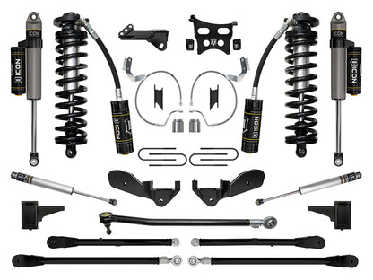 2023-2025 Ford F-250/F-350 Super Duty 4WD 4-5.5 Inch Lift Coilover Conversion System ICON Vehicle Dynamics-27