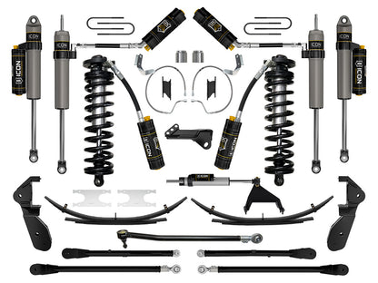 2023-2025 Ford F-250/F-350 Super Duty 4WD 4-5.5 Inch Lift Coilover Conversion System W/ Expansion Packs ICON Vehicle Dynamics-22