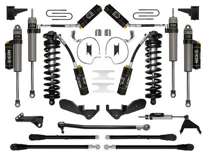 2023-2025 Ford F-250/F-350 Super Duty 4WD 4-5.5 Inch Lift Coilover Conversion System ICON Vehicle Dynamics-22