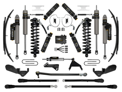 2023-2025 Ford F-250/F-350 Super Duty 4WD 4-5.5 Inch Lift Coilover Conversion System W/ Expansion Packs ICON Vehicle Dynamics-5