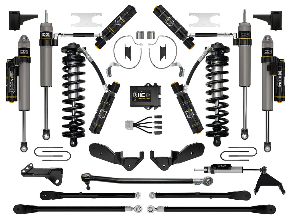 2023-2025 Ford F-250/F-350 Super Duty 4WD 4-5.5 Inch Lift Coilover Conversion System ICON Vehicle Dynamics-5