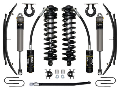 08-10 Ford F250/F350 2.5-3 Inch Lift Coilover System W/ Leaf Springs ICON Vehicle Dynamics-9
