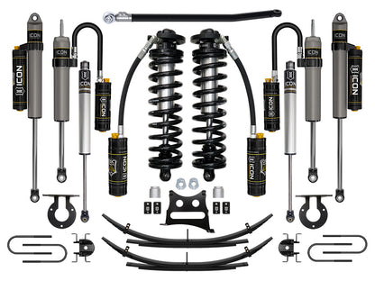 08-10 Ford F250/F350 2.5-3 Inch Lift Coilover System W/ Leaf Springs ICON Vehicle Dynamics-3