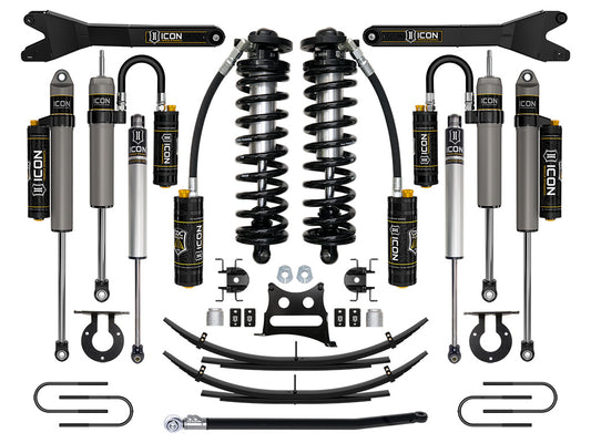 08-10 Ford F250/F350 2.5-3 Inch Lift Coilover System W/ Leaf Springs ICON Vehicle Dynamics-1