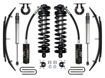 11-16 Ford F250/F350 2.5-3 Inch Lift Coilover System W/ Leaf Springs ICON Vehicle Dynamics-11