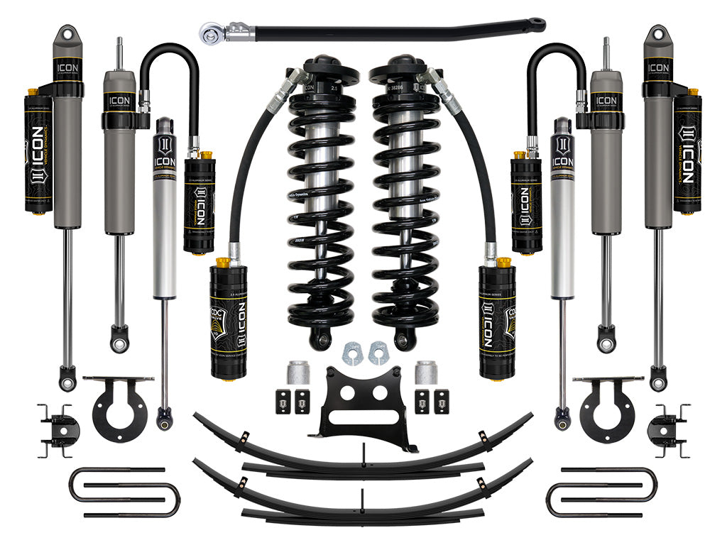 11-16 Ford F250/F350 2.5-3 Inch Lift Coilover System W/ Leaf Springs ICON Vehicle Dynamics-3