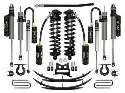 11-16 Ford F250/F350 2.5-3 Inch Lift Coilover System W/ Leaf Springs ICON Vehicle Dynamics-3