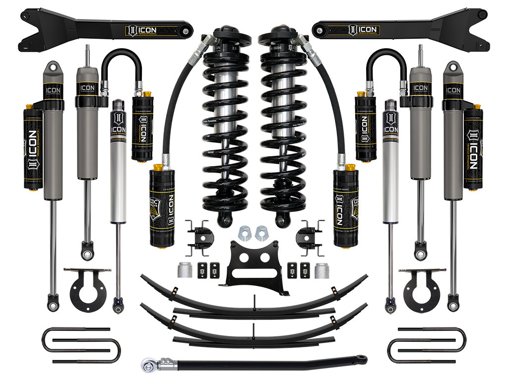 11-16 Ford F250/F350 2.5-3 Inch Lift Coilover System W/ Leaf Springs ICON Vehicle Dynamics-1