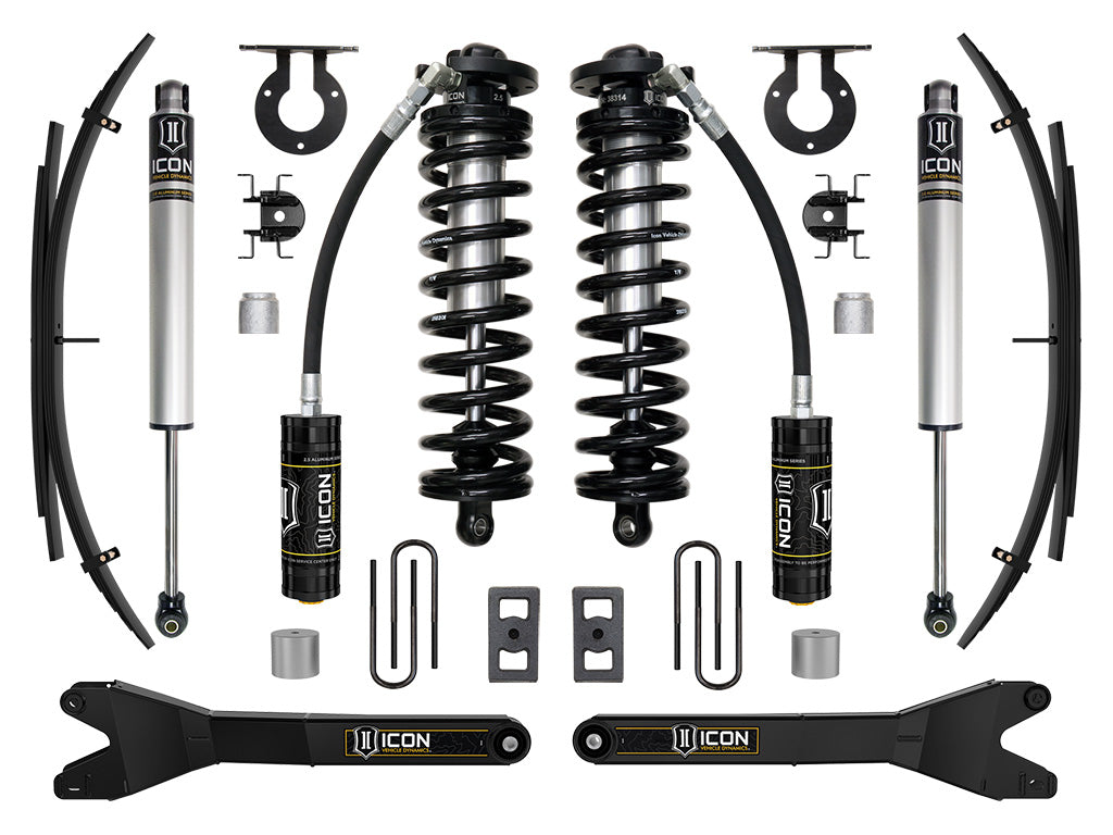 2023-2025 Ford F-250/F-350 Super Duty 4WD 2.5-3 Inch Lift Coilover Conversion System W/ Radius Arms & Expansion Packs ICON Vehicle Dynamics-64