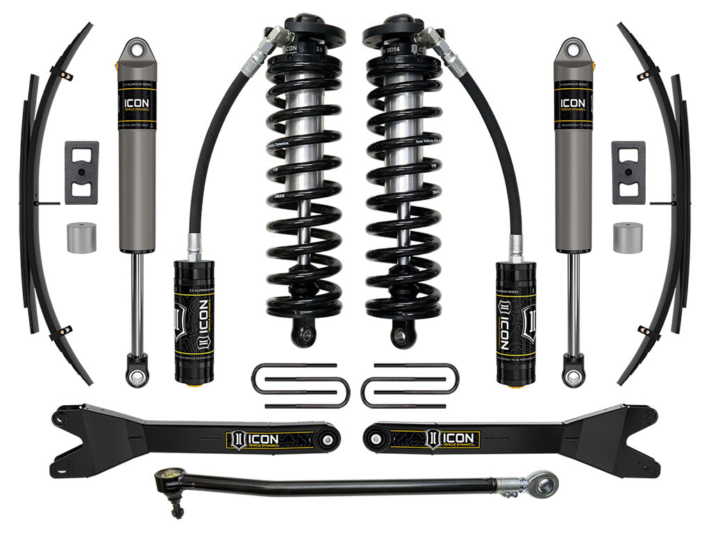 2023-2025 Ford F-250/F-350 Super Duty 4WD 2.5-3 Inch Lift Coilover Conversion System W/ Radius Arms & Expansion Packs ICON Vehicle Dynamics-57