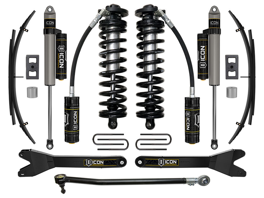 2023-2025 Ford F-250/F-350 Super Duty 4WD 2.5-3 Inch Lift Coilover Conversion System W/ Radius Arms & Expansion Packs ICON Vehicle Dynamics-49