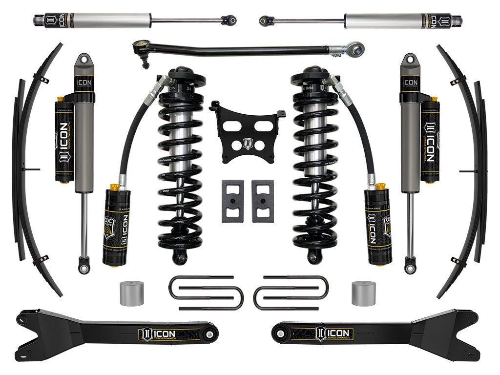 2023-2025 Ford F-250/F-350 Super Duty 4WD 2.5-3 Inch Lift Coilover Conversion System W/ Radius Arms & Expansion Packs ICON Vehicle Dynamics-41