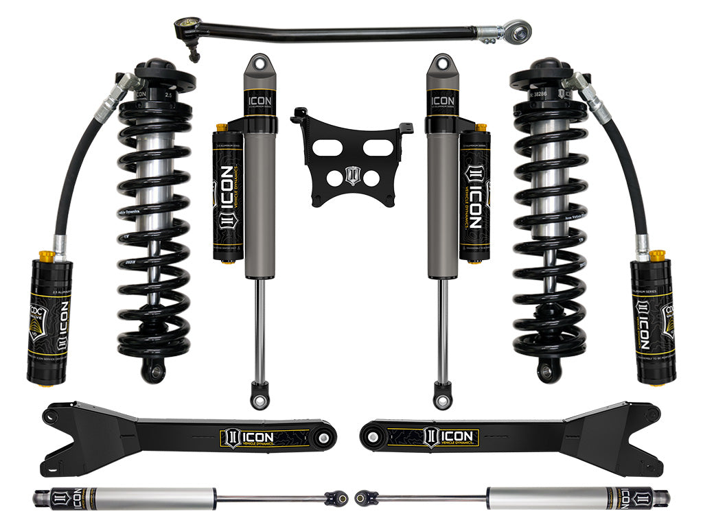 2023-2025 Ford F-250/F-350 Super Duty 4WD 2.5-3 Inch Lift Coilover Conversion System W/ Radius Arms & Expansion Packs ICON Vehicle Dynamics-47