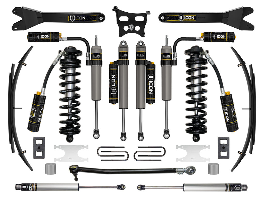 2023-2025 Ford F-250/F-350 Super Duty 4WD 2.5-3 Inch Lift Coilover Conversion System W/ Radius Arms & Expansion Packs ICON Vehicle Dynamics-33