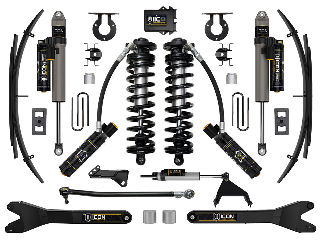 2023-2025 Ford F-250/F-350 Super Duty 4WD 2.5-3 Inch Lift Coilover Conversion System W/ Radius Arms & Expansion Packs ICON Vehicle Dynamics-18