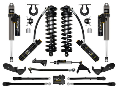 2023-2025 Ford F-250/F-350 Super Duty 4WD 2.5-3 Inch Lift Coilover Conversion System With 4-Link And Expansion Packs ICON Vehicle Dynamics-22