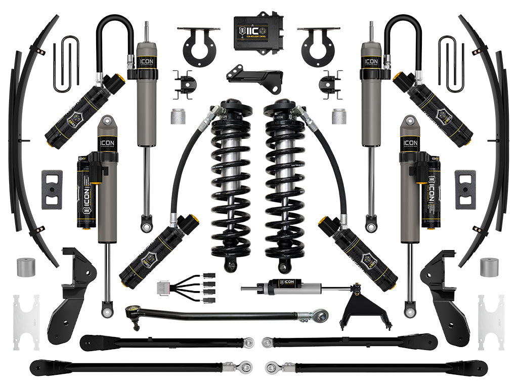 2023-2025 Ford F-250/F-350 Super Duty 4WD 2.5-3 Inch Lift Coilover Conversion System With 4-Link And Expansion Packs ICON Vehicle Dynamics-1