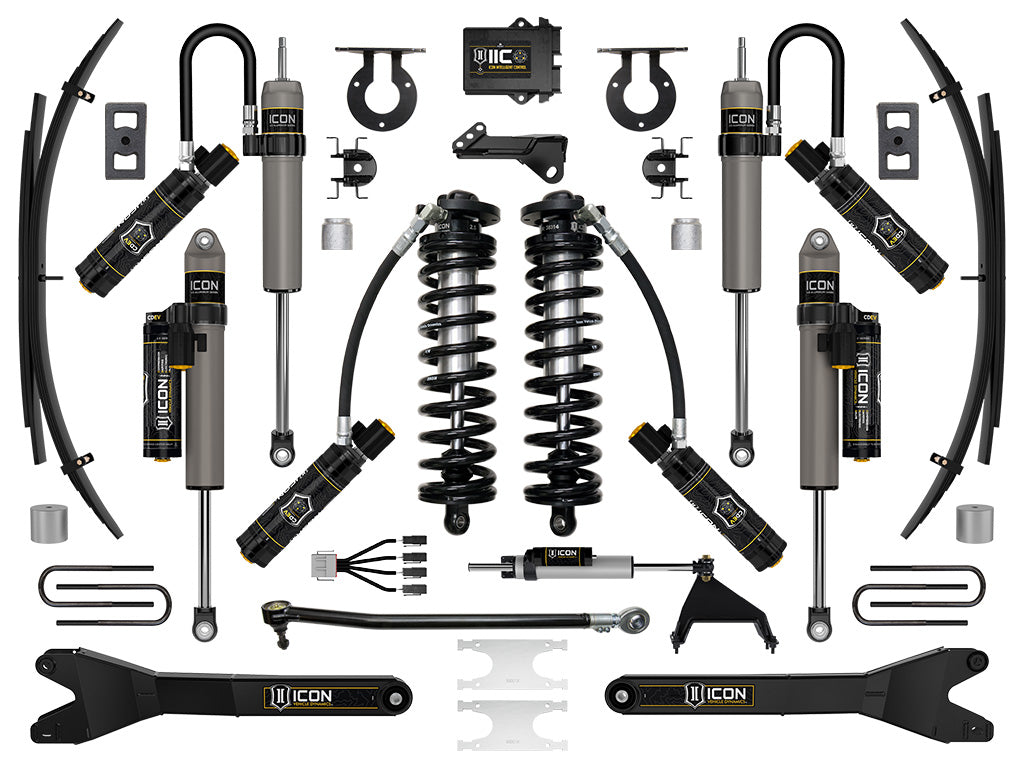 2023-2025 Ford F-250/F-350 Super Duty 4WD 2.5-3 Inch Lift Coilover Conversion System W/ Radius Arms & Expansion Packs ICON Vehicle Dynamics-2