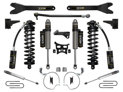 2023-2025 Ford F-250/F-350 Super Duty 4WD 4-5.5 Inch Lift Coilover Conversion System W/ Radius Arms ICON Vehicle Dynamics-65
