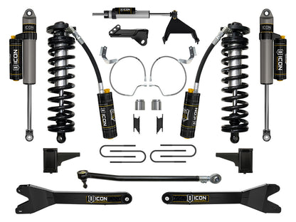 2023-2025 Ford F-250/F-350 Super Duty 4WD 4-5.5 Inch Lift Coilover Conversion System W/ Radius Arms ICON Vehicle Dynamics-55