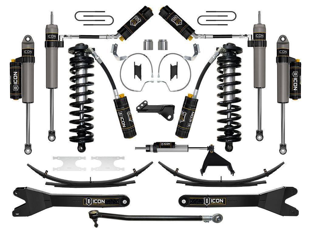 2023-2025 Ford F-250/F-350 Super Duty 4WD 4-5.5 Inch Lift Coilover Conversion System W/ Radius Arms ICON Vehicle Dynamics-40