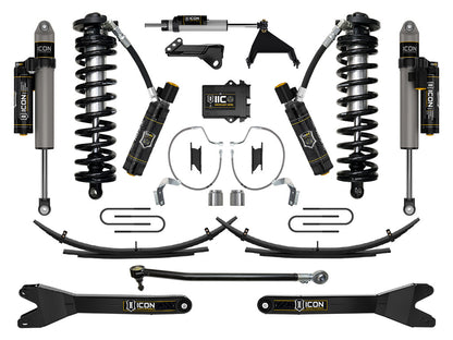 2023-2025 Ford F-250/F-350 Super Duty 4WD 4-5.5 Inch Lift Coilover Conversion System W/ Radius Arms ICON Vehicle Dynamics-23