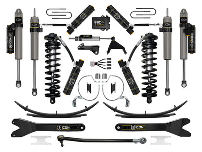 2023-2025 Ford F-250/F-350 Super Duty 4WD 4-5.5 Inch Lift Coilover Conversion System W/ Radius Arms ICON Vehicle Dynamics-5