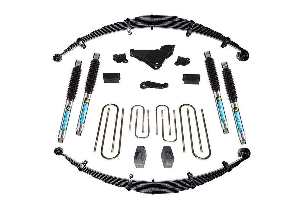 6 Inch Lift Kit 2000-2004 Ford F-250 and F-350 Super Duty 4WD Diesel and V-10 with Shocks Superlift-3
