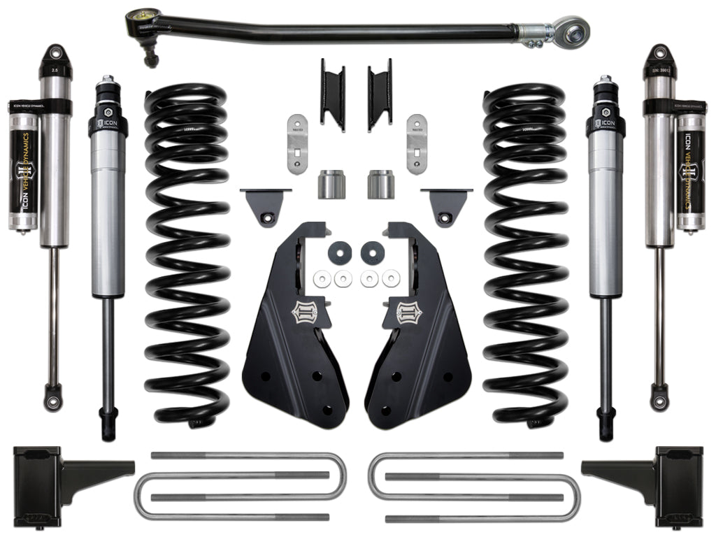 2017-2019 Ford F250/F350 4.5 Inch Lift Stage 2 Suspension System ICON Vehicle Dynamics