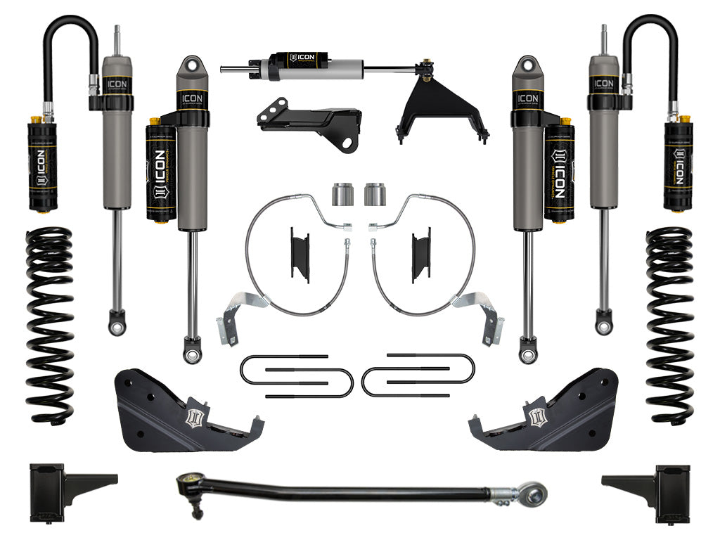 2023-2025 Ford F-250/F-350 Super Duty 4WD Gas 4.5 Inch Lift Suspension System ICON Vehicle Dynamics-23