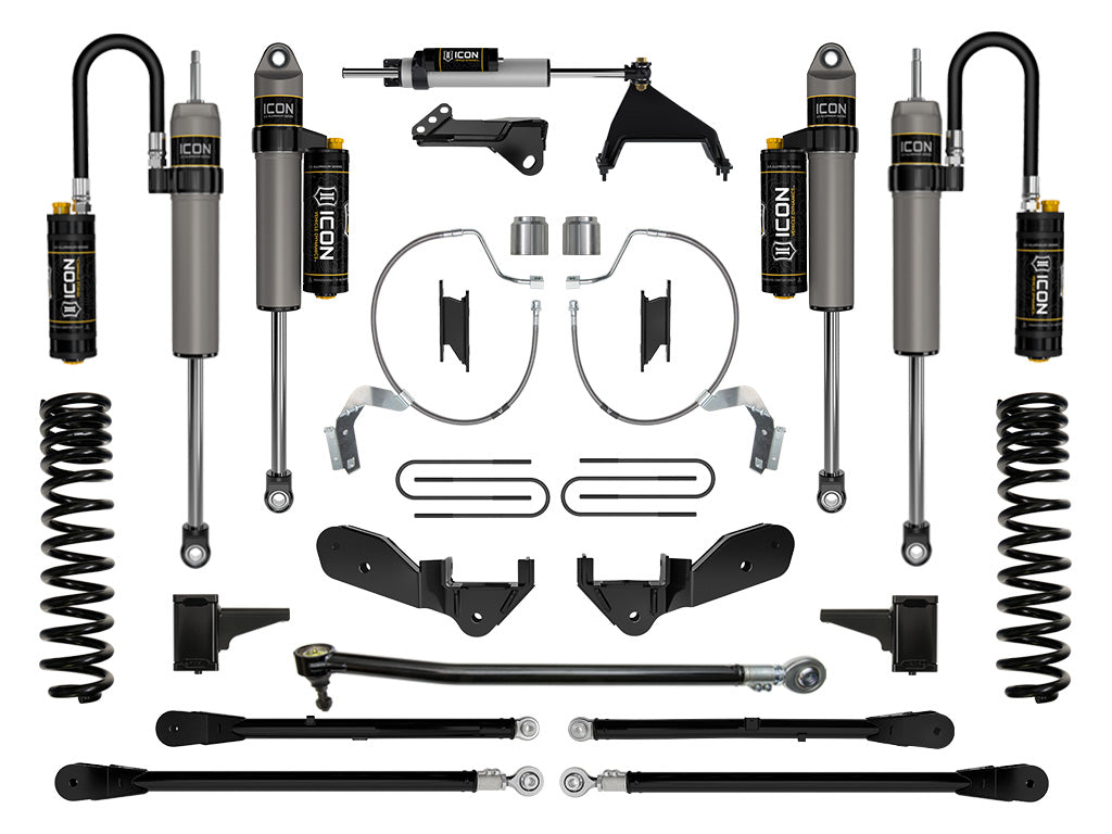 2023-2025 Ford F-250/F-350 Super Duty 4WD Gas 4.5 Inch Lift Suspension System ICON Vehicle Dynamics-13