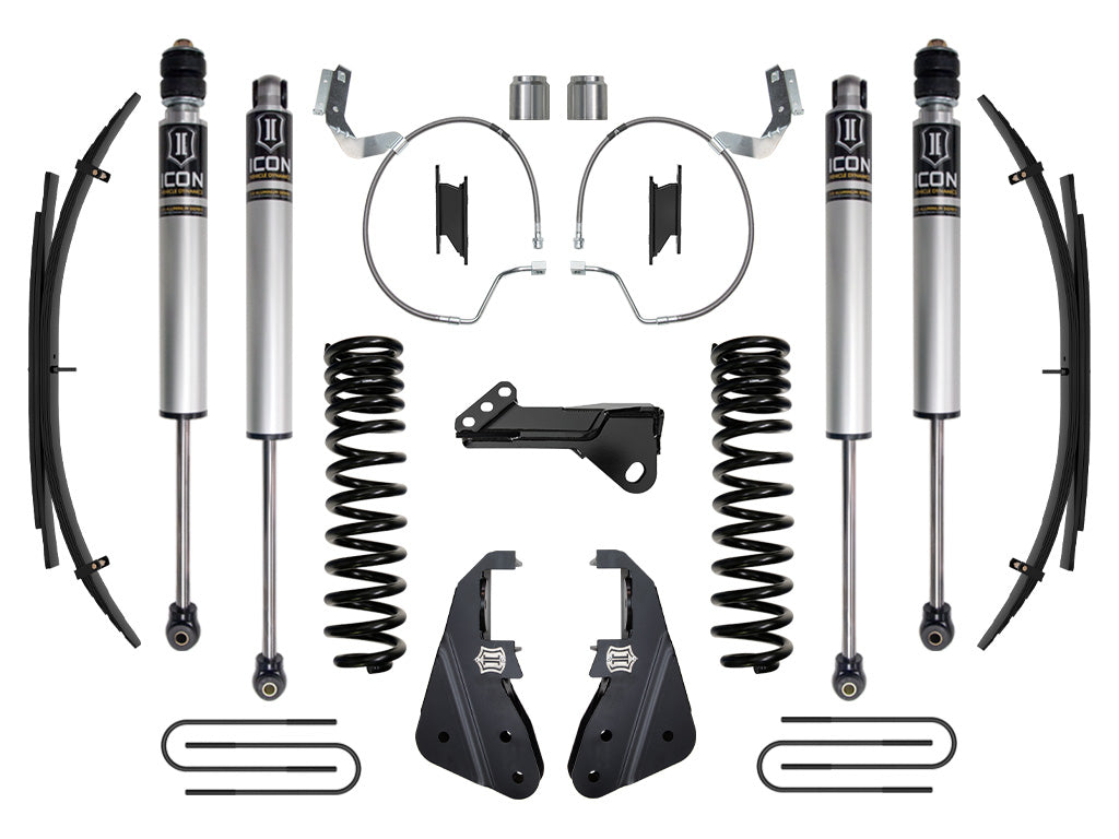 2023-2025 Ford F-250/F-350 Super Duty 4WD Diesel 4.5 Inch Lift Suspension System W/ Expansion Packs ICON Vehicle Dynamics-43