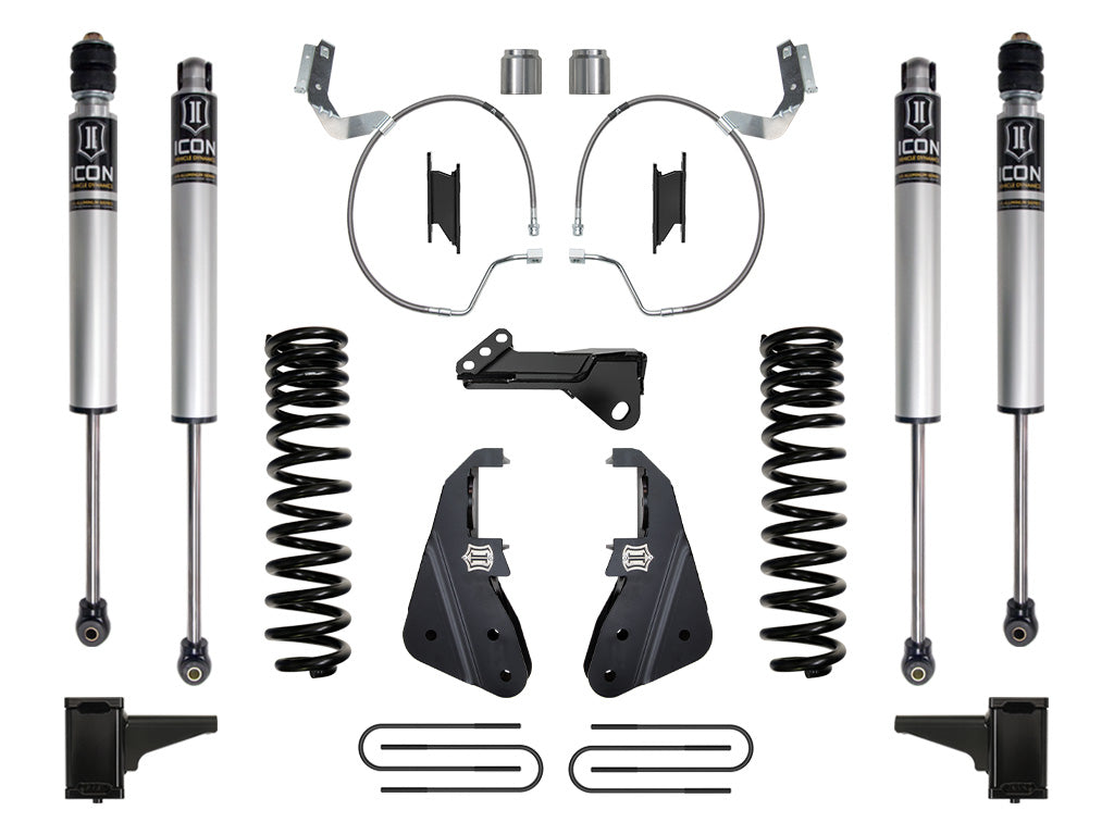 2023-2025 Ford F-250/F-350 Super Duty 4WD Diesel 4.5 Inch Lift Suspension System ICON Vehicle Dynamics-43