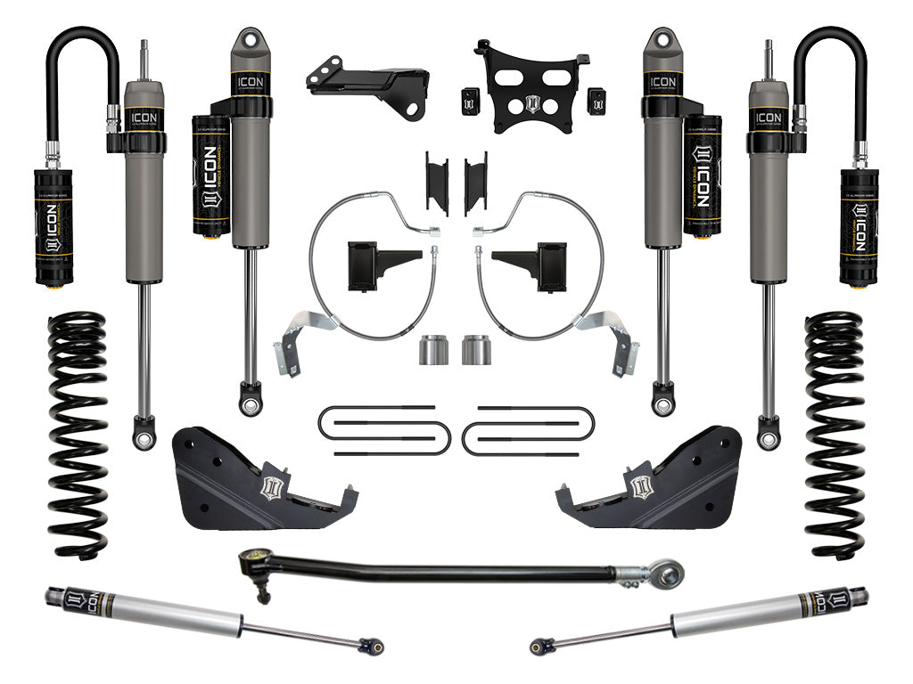 2023-2025 Ford F-250/F-350 Super Duty 4WD Diesel 4.5 Inch Lift Suspension System ICON Vehicle Dynamics-28