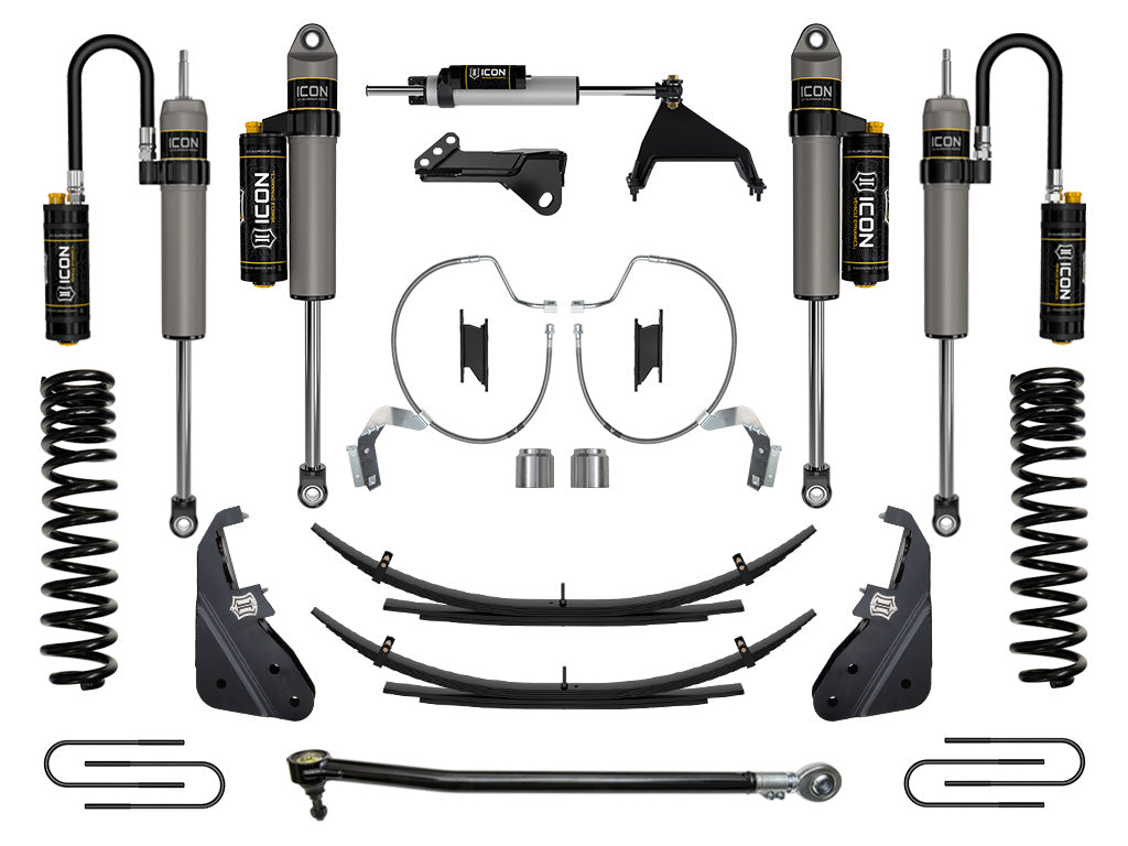 2023-2025 Ford F-250/F-350 Super Duty 4WD Diesel 4.5 Inch Lift Suspension System W/ Expansion Packs ICON Vehicle Dynamics-23