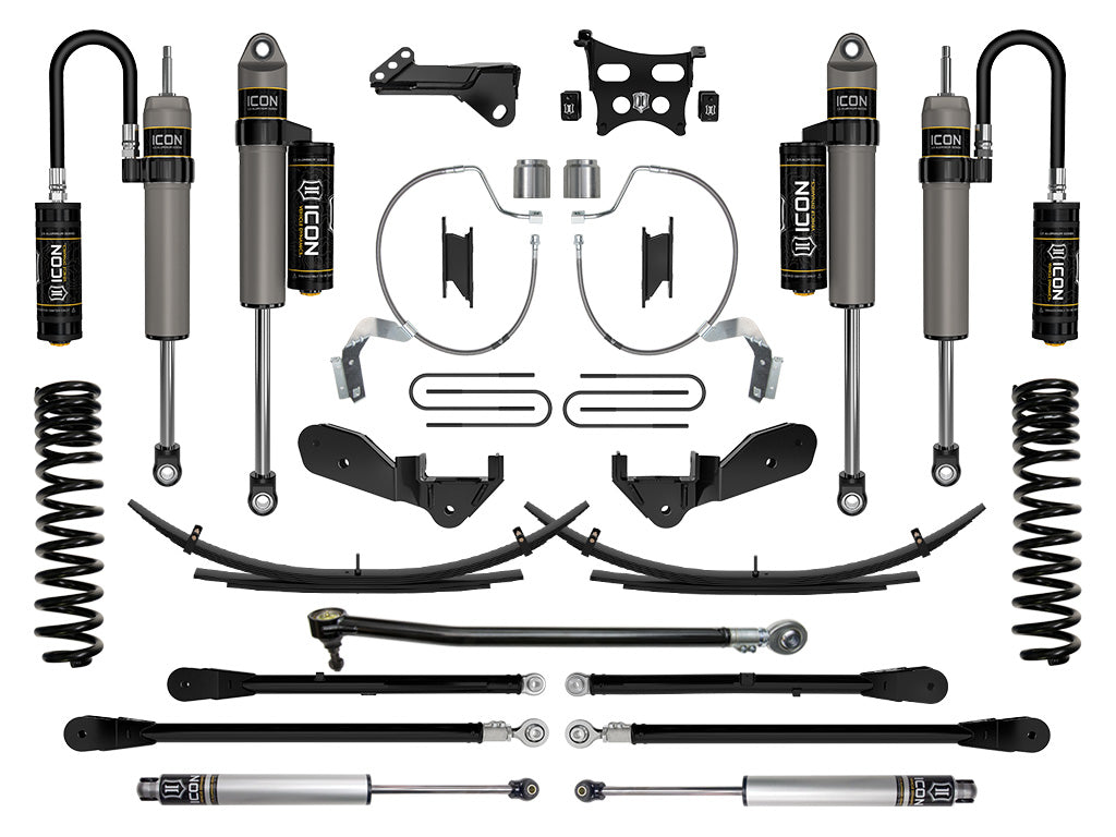 2023-2025 Ford F-250/F-350 Super Duty 4WD Diesel 4.5 Inch Lift Suspension System W/ Expansion Packs ICON Vehicle Dynamics-18