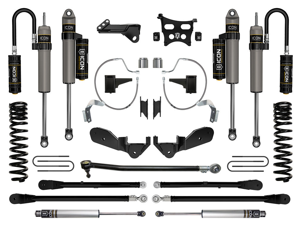 2023-2025 Ford F-250/F-350 Super Duty 4WD Diesel 4.5 Inch Lift Suspension System ICON Vehicle Dynamics-18