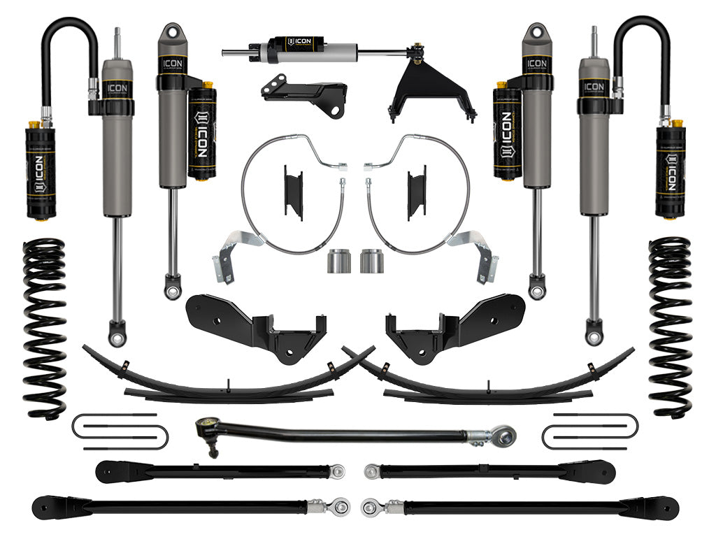 2023-2025 Ford F-250/F-350 Super Duty 4WD Diesel 4.5 Inch Lift Suspension System W/ Expansion Packs ICON Vehicle Dynamics-13