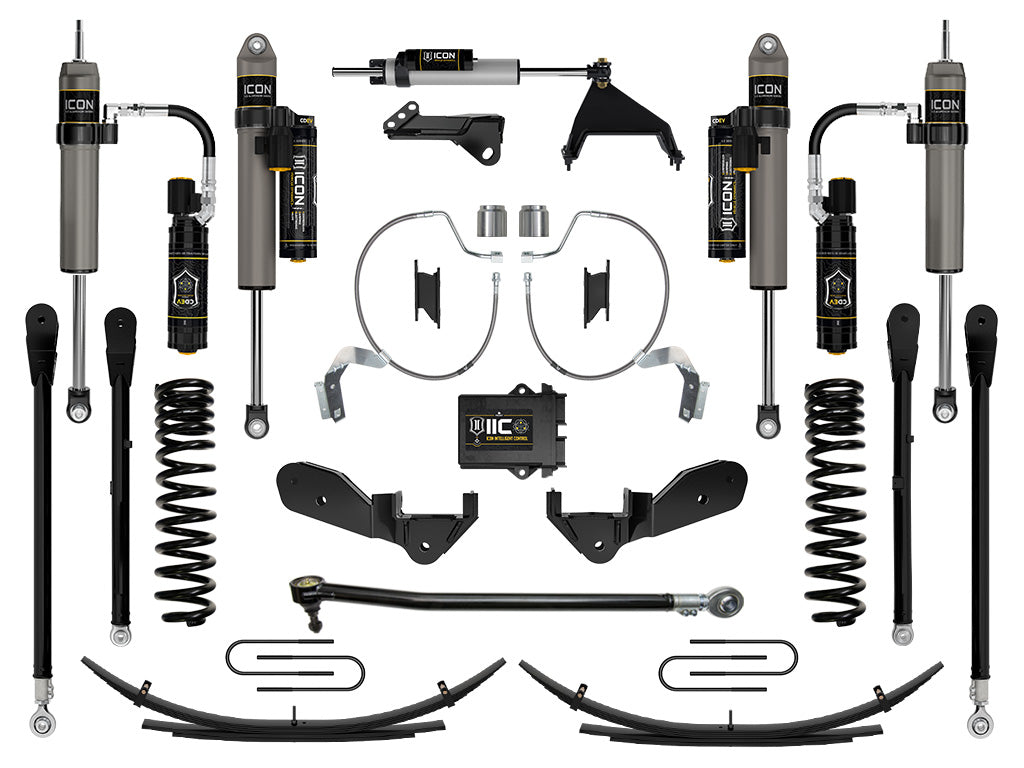 2023-2025 Ford F-250/F-350 Super Duty 4WD Diesel 4.5 Inch Lift Suspension System W/ Expansion Packs ICON Vehicle Dynamics-5