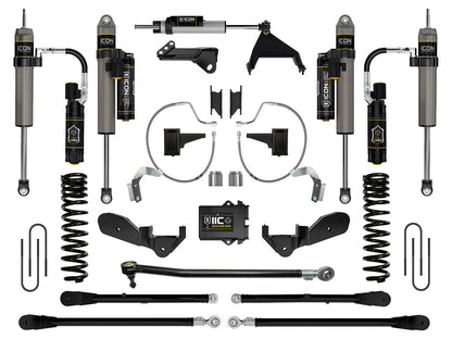 2023-2025 Ford F-250/F-350 Super Duty 4WD Diesel 4.5 Inch Lift Suspension System ICON Vehicle Dynamics-5