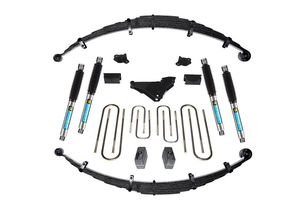 5 Inch Lift Kit 2000-2005 Ford Excursion 4WD Diesel and V-10 with Shocks Superlift-3