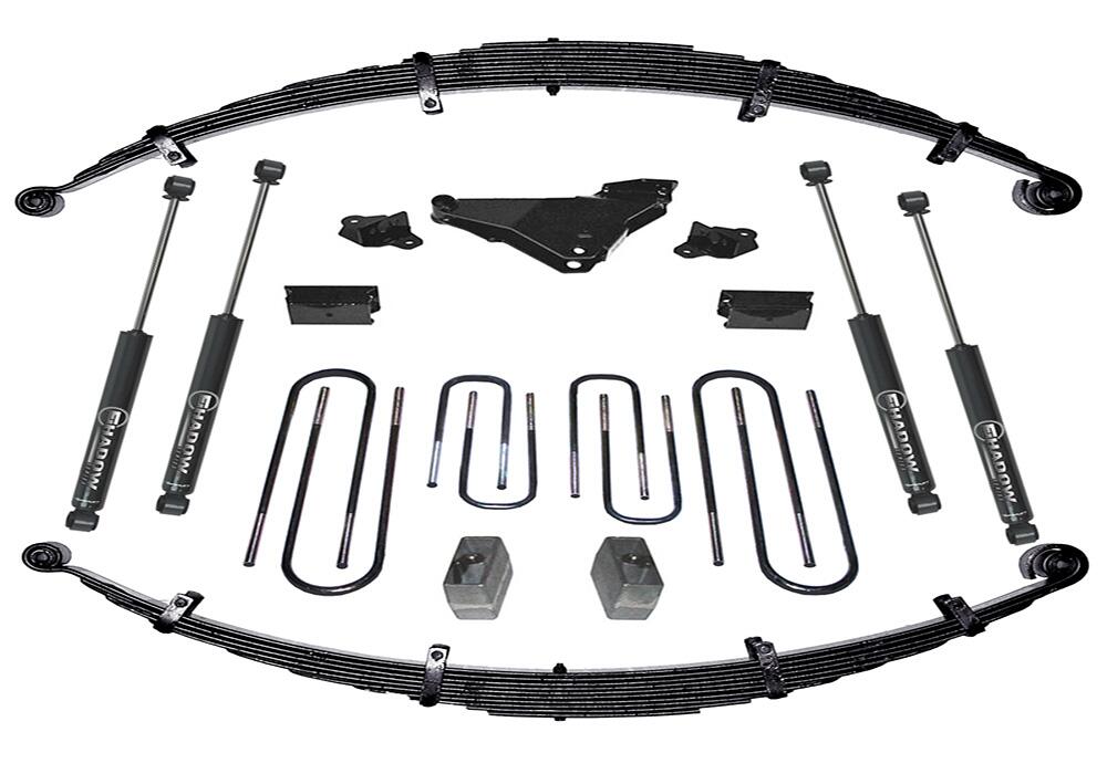 5 Inch Lift Kit 2000-2005 Ford Excursion 4WD Diesel and V-10 with Shocks Superlift-7